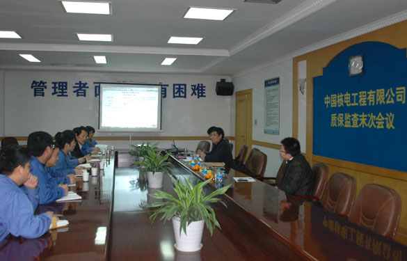 凯时集团顺遂通过中国核电工程有限公司年度质保监查