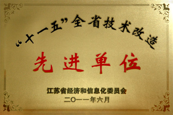凯时集团荣获“‘十一五’全省手艺刷新先进单位”称呼