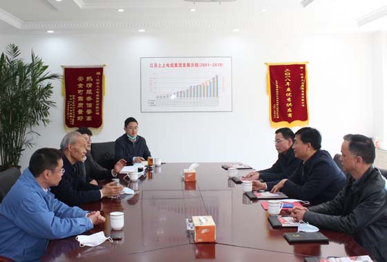 常州市人大常委会副主任盛建良一行来凯时调研复工复产情形