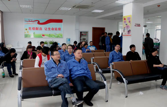 弘扬真善美，，，凯时电缆员工起劲加入无偿献血