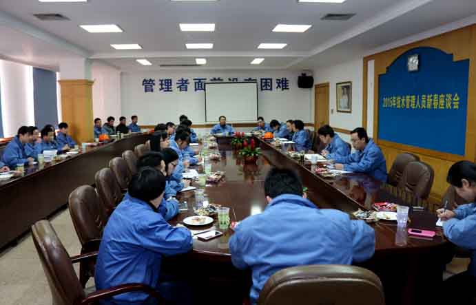 凯时召开2015年手艺、治理职员新春座谈会