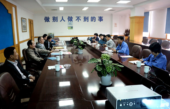 江苏省优质产品生产树模区审核组来凯时集团考察