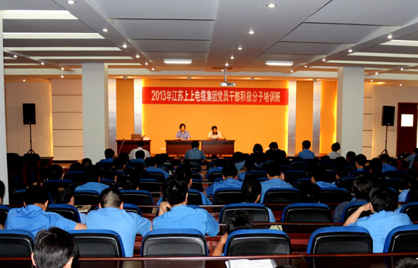 凯时集团召开2013年党员干部起劲分子培训班
